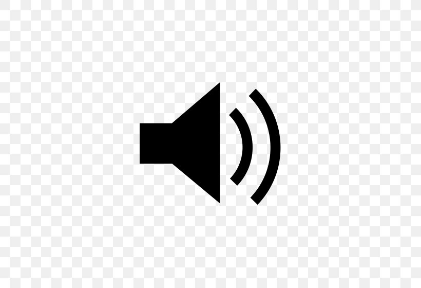 Loudspeaker Symbol, PNG, 560x560px, Loudspeaker, Audio, Black, Black And White, Brand Download Free