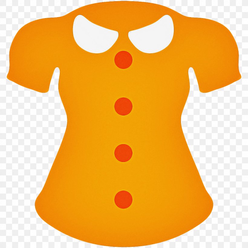 Background Orange, PNG, 1024x1024px, Tshirt, Clothing, Orange, Shoulder, Sleeve Download Free