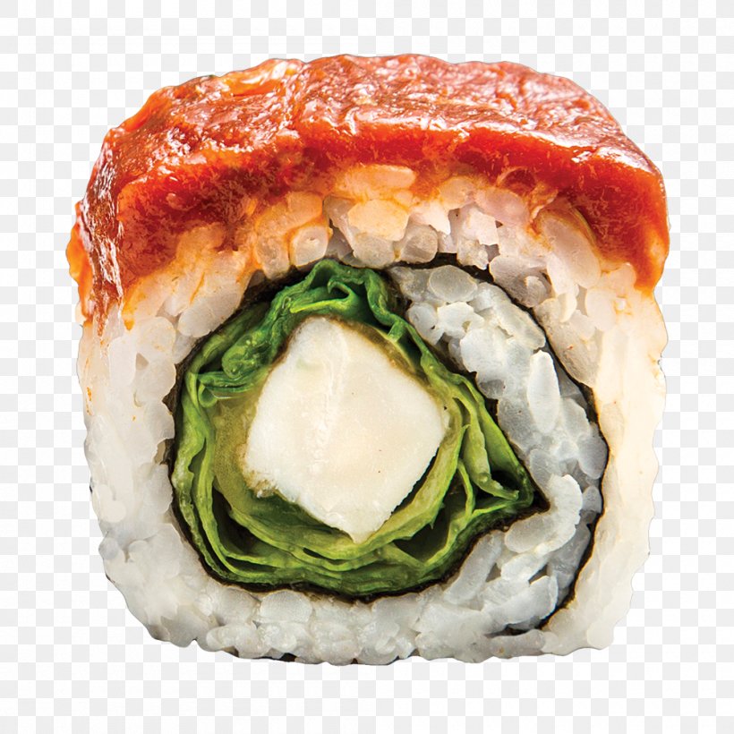 California Roll Gimbap Sushi Makizushi Japanese Cuisine, PNG, 1000x1000px, California Roll, Asian Food, Avocado, Comfort Food, Conveyor Belt Sushi Download Free