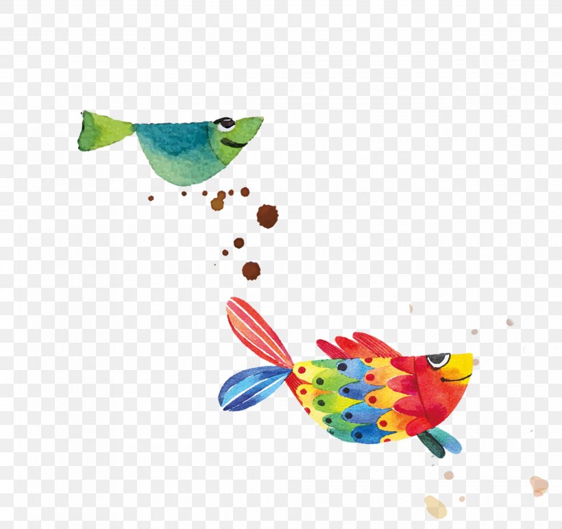 Watercolor Painting, PNG, 2480x2337px, Watercolor Painting, Animation, Beak, Bird, Cartoon Download Free