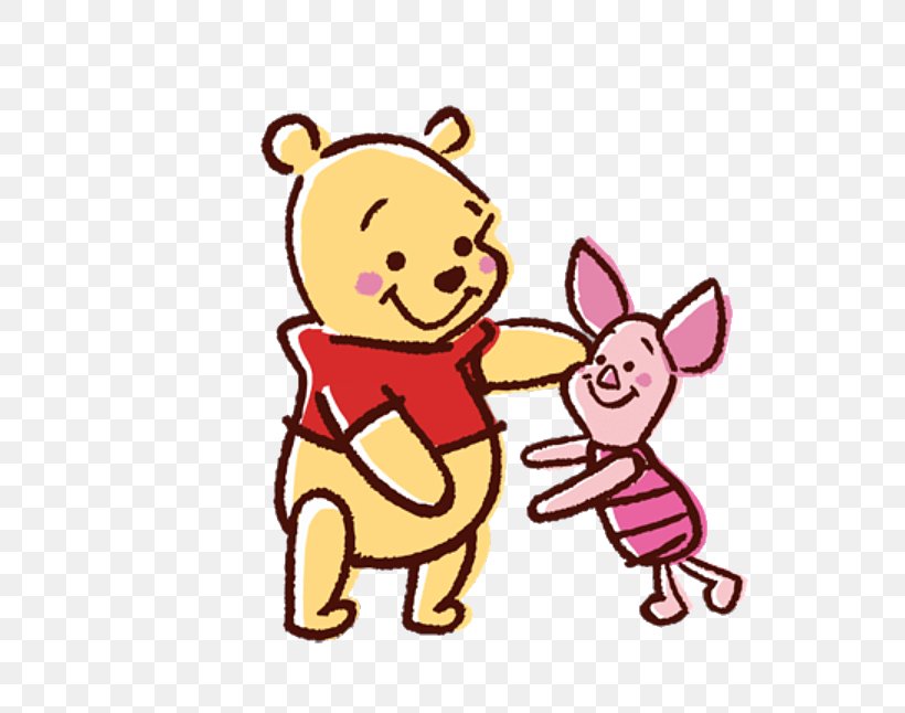 Winnie-the-Pooh Piglet YouTube, PNG, 720x646px, Watercolor, Cartoon, Flower, Frame, Heart Download Free