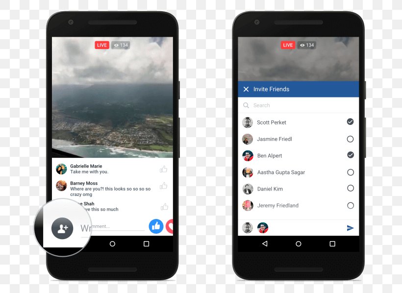 Facebook Android Streaming Media Live Streaming Broadcasting, PNG, 721x598px, Facebook, Android, App Store, Brand, Broadcasting Download Free
