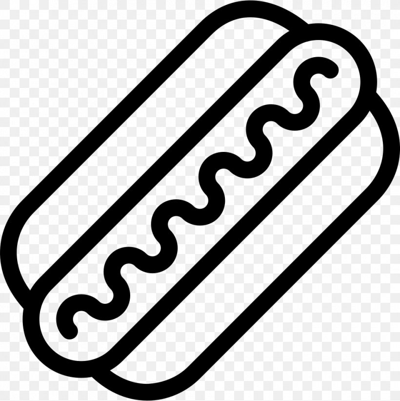 Hot Dog Corn Dog Junk Food Hamburger, PNG, 980x982px, Hot Dog, Area, Black And White, Body Jewelry, Bread Download Free