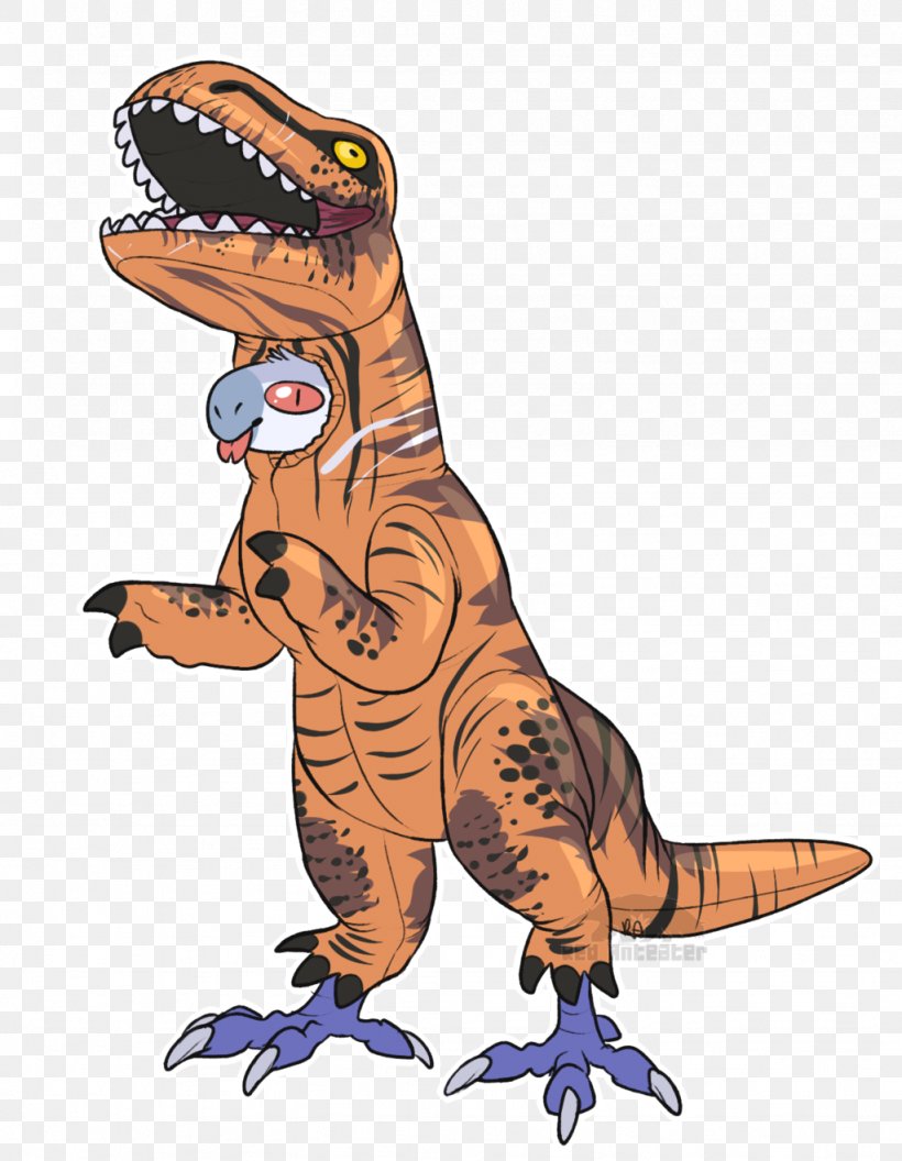 Tyrannosaurus Velociraptor Anteater Jurassic Park YouTube, PNG, 1024x1319px, Tyrannosaurus, Animal Figure, Anteater, Artist, Cartoon Download Free