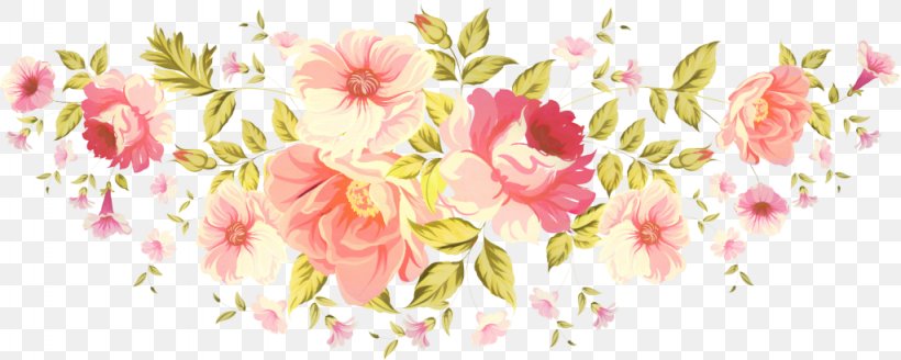 Bouquet Of Flowers Drawing, PNG, 1024x410px, Flower, Antique, Blossom, Cut Flowers, Drawing Download Free