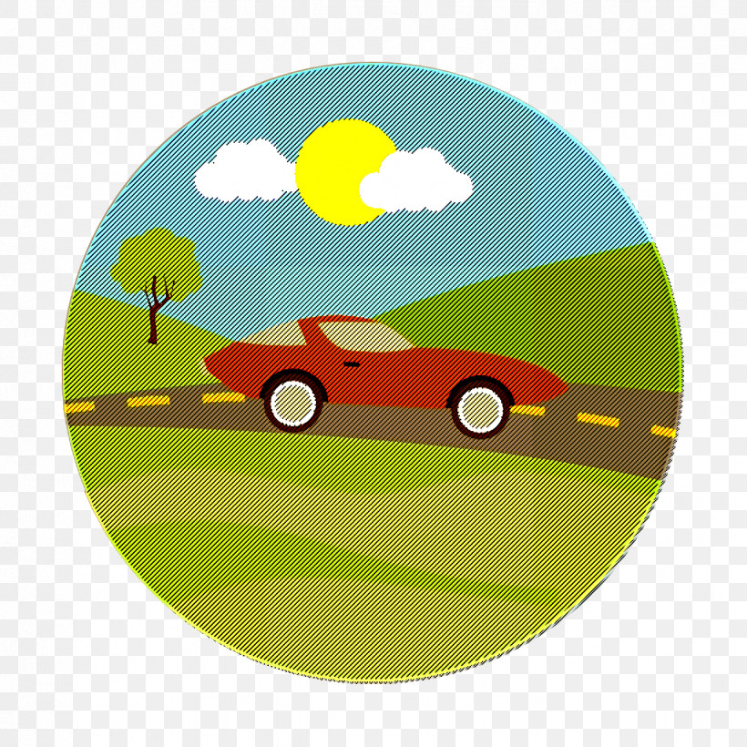 Landscapes Icon Car Icon, PNG, 1234x1234px, Landscapes Icon, Car Icon, Green, Meter Download Free