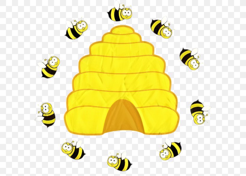 Cartoon Bee, PNG, 591x587px, Bee, Beehive, Bumblebee, Honey Bee, Honeybee Download Free