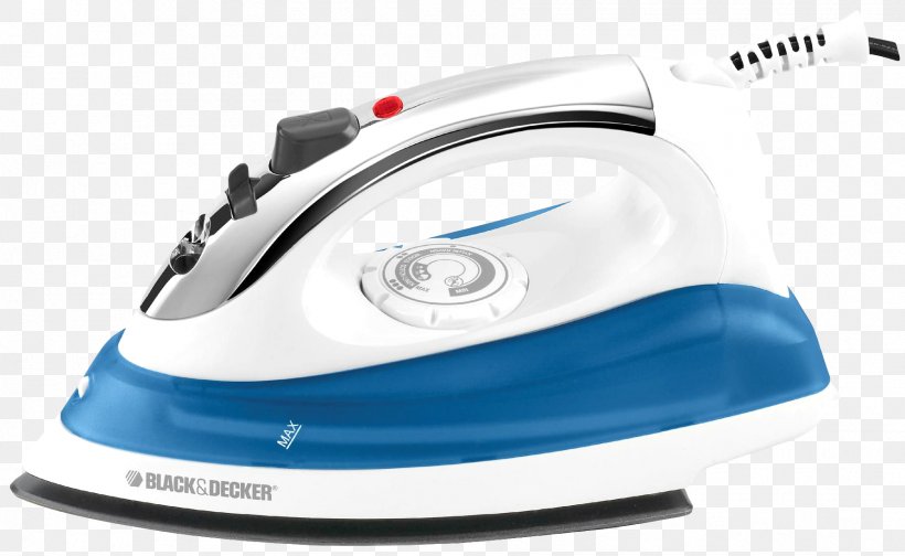 Clothes Iron Black & Decker Steam Electricity, PNG, 1784x1097px, Clothes Iron, Black Decker, Brand, Chrome Plating, Electricity Download Free
