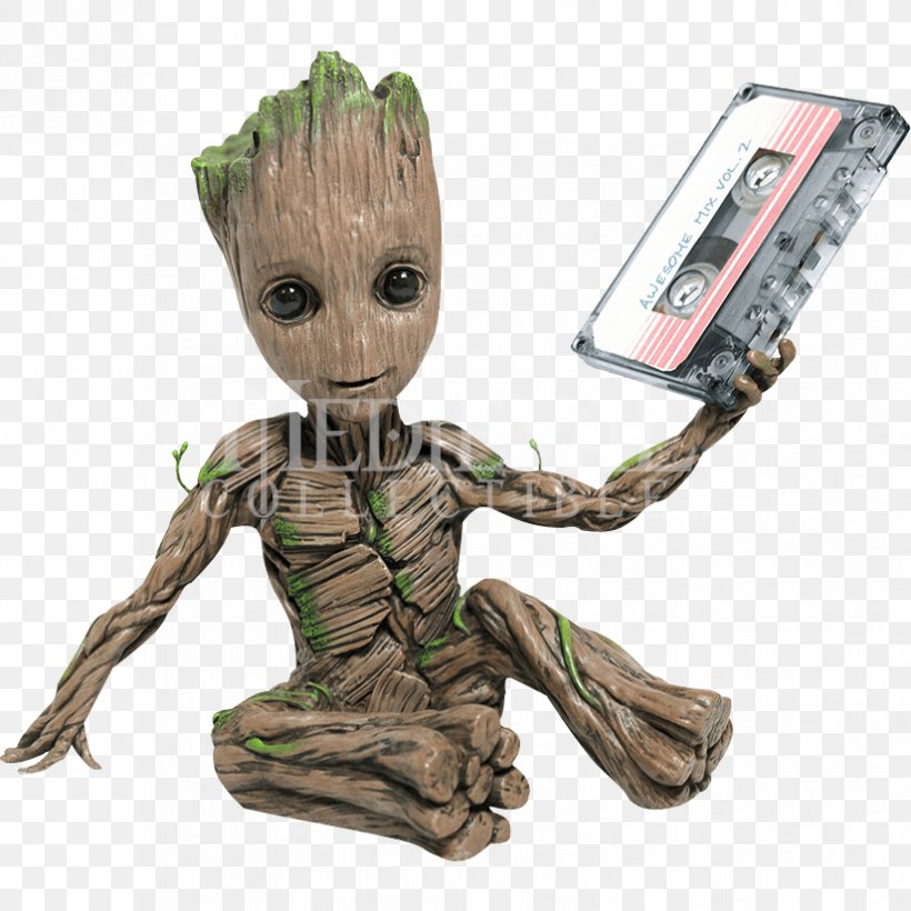 Groot Rocket Raccoon Star-Lord Drax The Destroyer Gamora, PNG, 825x825px, Groot, Baby Groot, Character, Compact Cassette, Drax The Destroyer Download Free