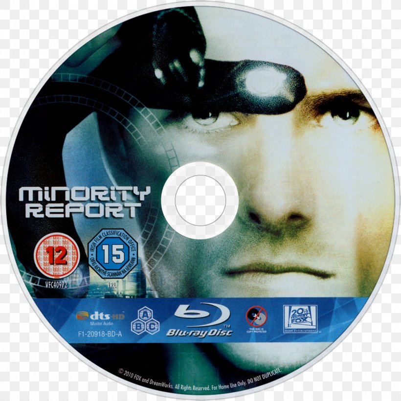 Blu-ray Disc Compact Disc YouTube The Minority Report Film, PNG, 1000x1000px, Bluray Disc, Compact Disc, Dvd, Film, Minority Report Download Free