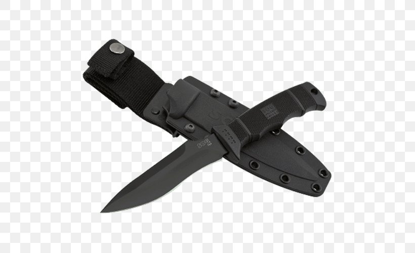 SOG SEAL Pup Knife (Nylon Sheath, Clamshell Packaging) SOG Seal Pup Elite Fixed 4.85 In Black Blade GFN SOG Specialty Knives & Tools, LLC Kydex, PNG, 500x500px, Knife, Blade, Cold Weapon, Combat Knives, Fighting Knife Download Free