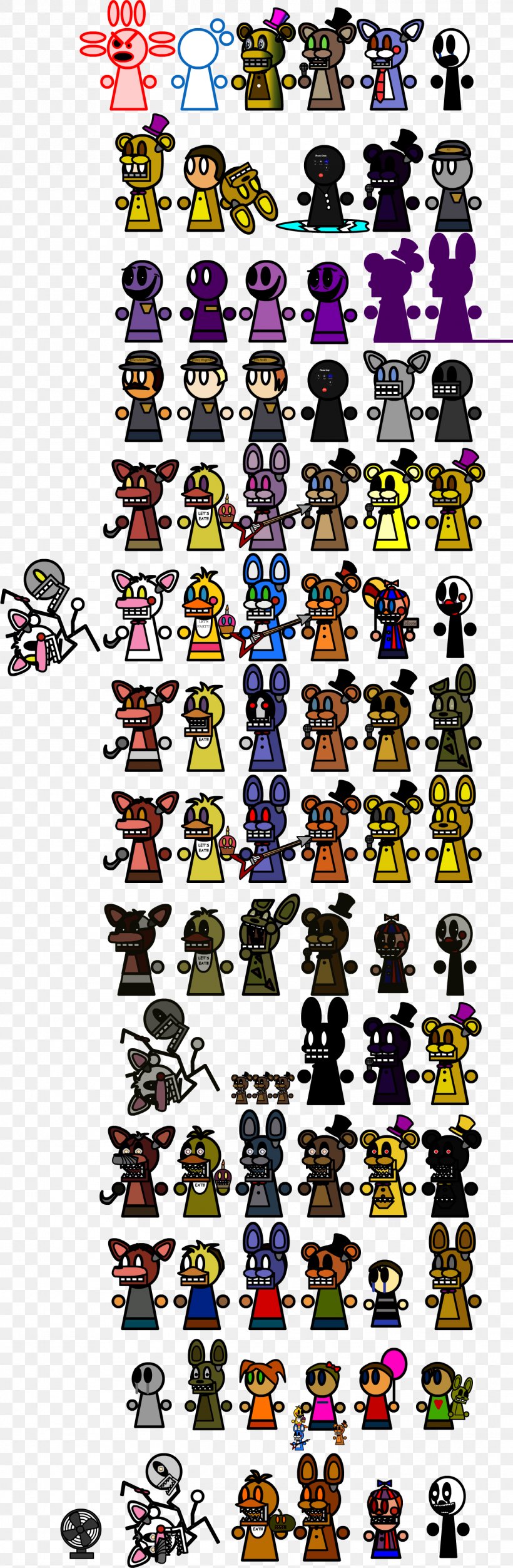 Five Nights At Freddy's: Sister Location Five Nights At Freddy's 2 Character Animatronics, PNG, 1370x4184px, Five Nights At Freddy S, Animatronics, Art, Character, Five Nights At Freddy S 2 Download Free