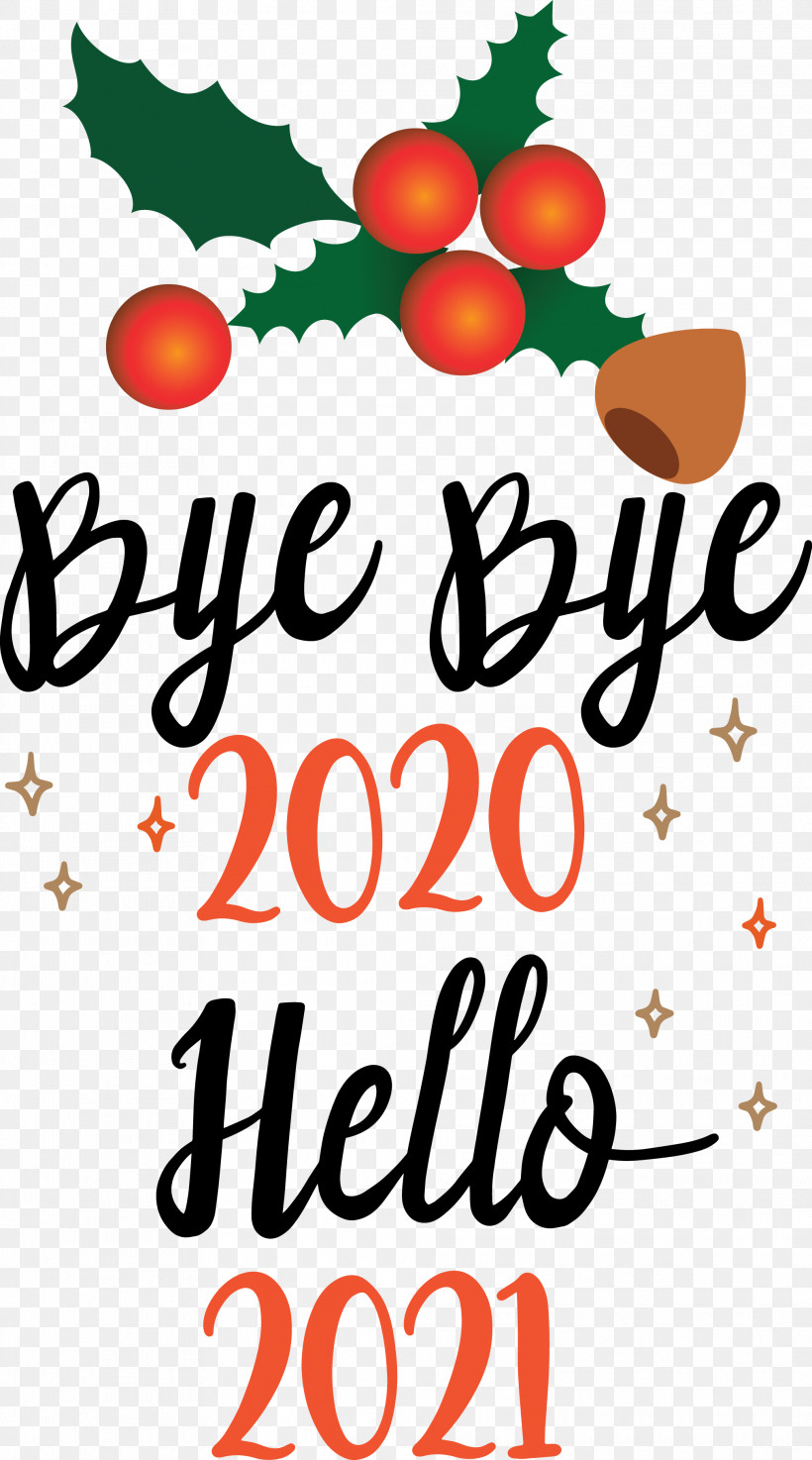 Hello 2021 Year Bye Bye 2020 Year, PNG, 2022x3637px, Hello 2021 Year, Bienvenue 2021, Bye Bye 2020 Year, Christmas Day, Holiday Download Free