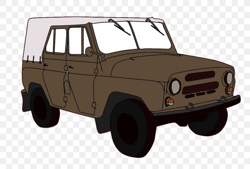 UAZ-469 Off-road Vehicle Car Jeep, PNG, 1024x695px, Offroad Vehicle, Automotive Exterior, Brand, Car, Drawing Download Free