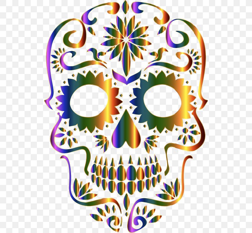 Calavera Mexican Cuisine Day Of The Dead Skull T-shirt, PNG, 534x756px, Calavera, Art, Artwork, Bone, Day Of The Dead Download Free