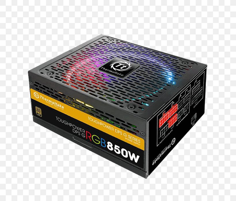 Power Supply Unit 80 Plus Netzteil 650W Gold Toughpower Grand Digital RGB 80+ Thermaltake Power Converters, PNG, 700x700px, 8bit Color, 80 Plus, Power Supply Unit, Atx, Computer Download Free