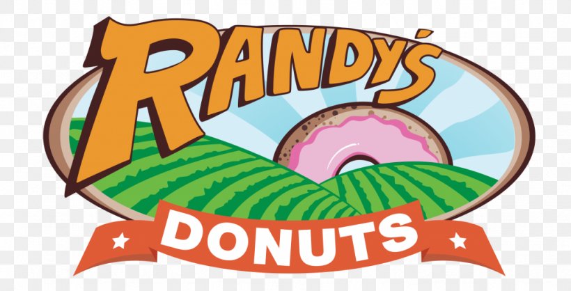 Randy's Donuts Graphic Design Food Clip Art, PNG, 1024x522px, Donuts, Area, Artwork, Brand, Food Download Free