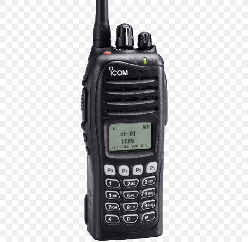 Two-way Radio Icom Incorporated Trunked Radio System Very High Frequency, PNG, 800x800px, Twoway Radio, Communication Device, Electronic Device, Icom Incorporated, Land Mobile Radio System Download Free