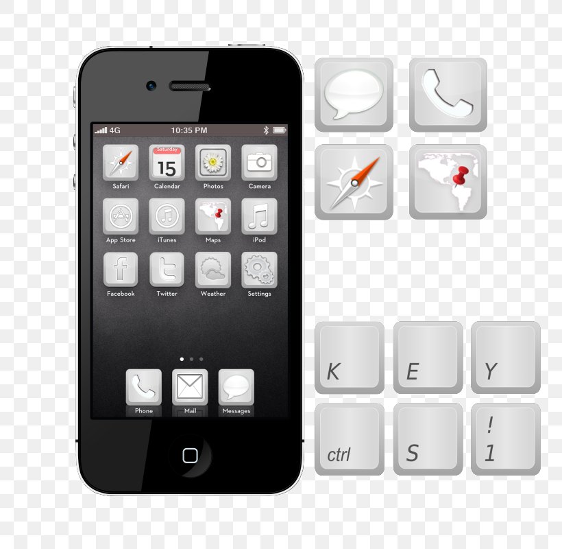 Feature Phone Smartphone Portable Media Player Numeric Keypads Multimedia, PNG, 800x800px, Feature Phone, Cellular Network, Communication, Communication Device, Electronic Device Download Free