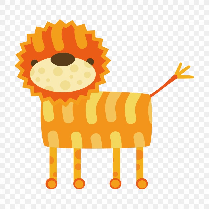 Lion Sticker, PNG, 1667x1667px, Lion, Carnivoran, Cartoon, Flower, Food Download Free