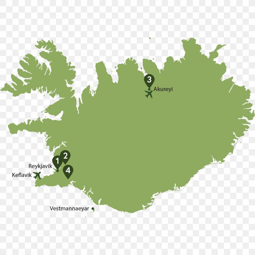 Iceland Royalty-free Stock Photography Image Map, PNG, 1000x1000px, Iceland, Green, Leaf, Logo, Map Download Free