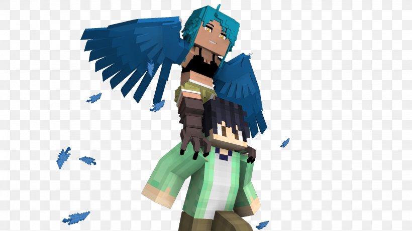 Monster Musume Harpy Minecraft, PNG, 2048x1152px, Monster Musume, Bird, Character, Fiction, Fictional Character Download Free