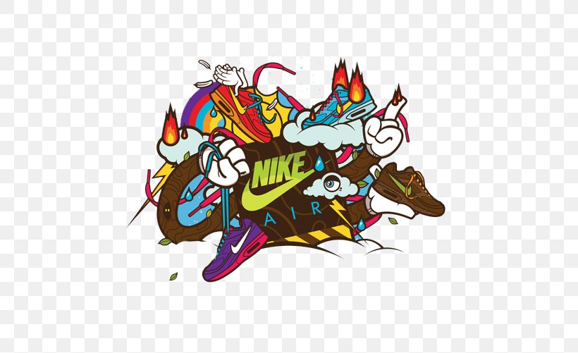 Nike Swoosh Illustrator Illustration, PNG, 500x501px, Nike, Adidas, Art, Artist, Behance Download Free