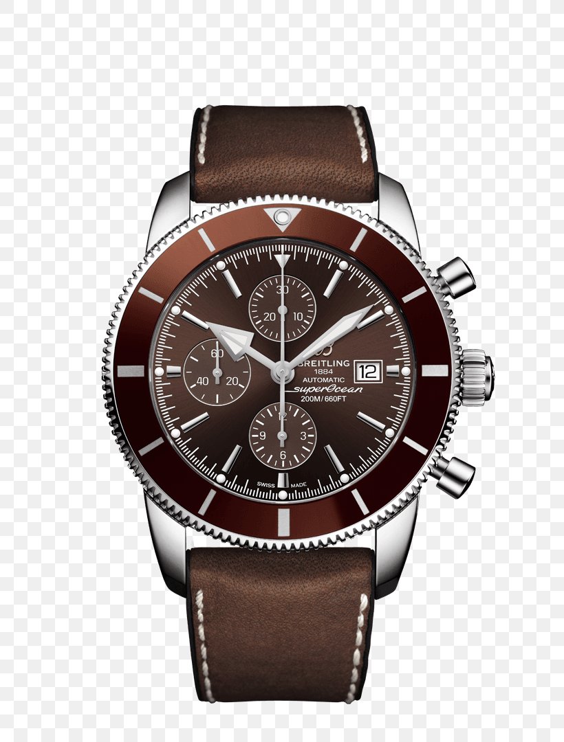 Breitling SA Superocean Watch Chronograph Strap, PNG, 810x1080px, Breitling Sa, Automatic Watch, Brand, Brown, Carl F Bucherer Download Free