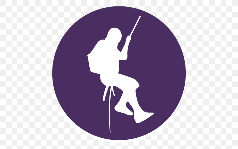 Climbing Mountaineering Sport Canyoning Hiking, PNG, 512x512px, Climbing, Canyoning, Fictional Character, Hiking, Logo Download Free