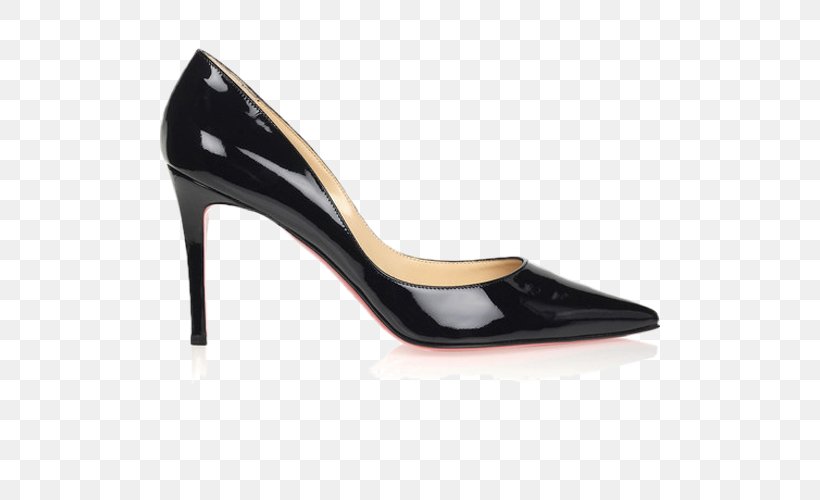 Court Shoe High-heeled Shoe Patent Leather, PNG, 500x500px, Shoe, Basic Pump, Black, Boot, Christian Louboutin Download Free