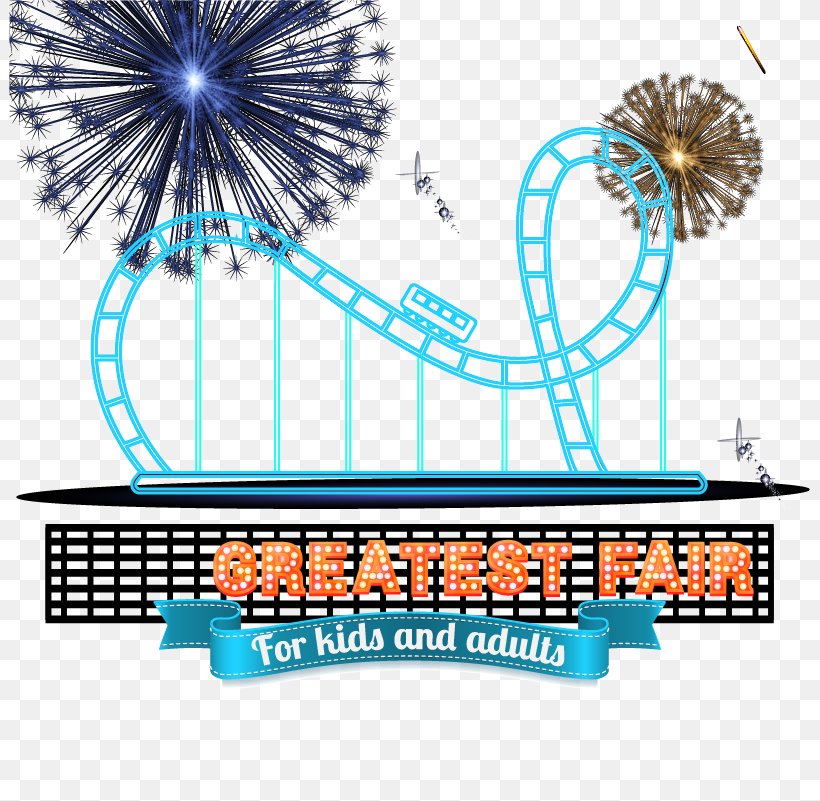 Amusement Park Roller Coaster Poster, PNG, 801x801px, Amusement Park, Entertainment, Gratis, Park, Playground Download Free