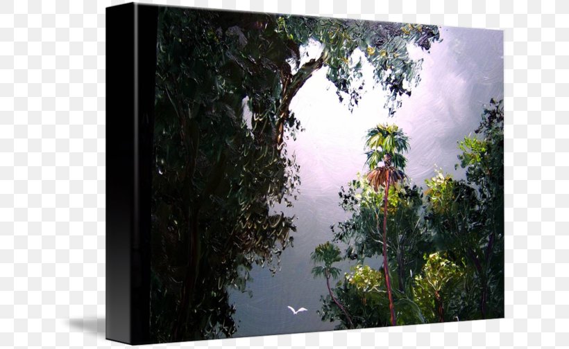 Gallery Wrap Forest Flora Picture Frames Biome, PNG, 650x504px, Gallery Wrap, Art, Biome, Branch, Canvas Download Free