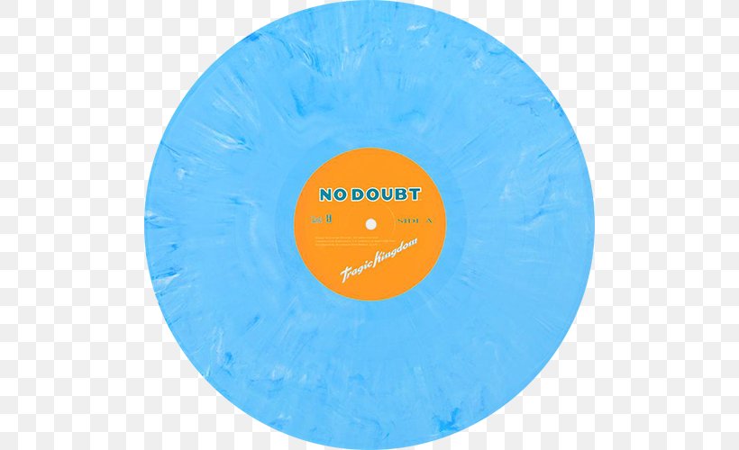Tragic Kingdom Phonograph Record No Doubt LP Record Compact Disc, PNG, 500x500px, Tragic Kingdom, Album, Aqua, Azure, Blue Download Free