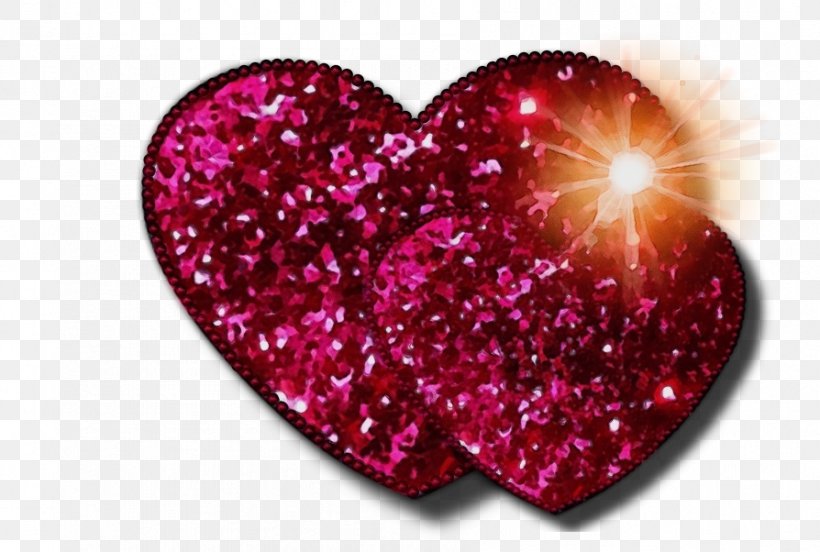 Valentine's Day, PNG, 894x602px, Watercolor, Glitter, Heart, Love, Magenta Download Free