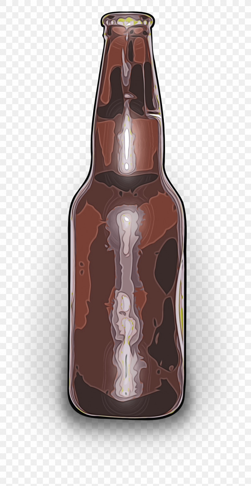 Bottle Beer Bottle Glass Bottle Brown Drinkware, PNG, 992x1920px, Watercolor, Beer Bottle, Bottle, Brown, Drink Download Free