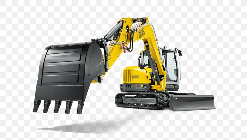 Bulldozer Excavator Wacker Neuson Heavy Machinery, PNG, 700x466px, Bulldozer, Architectural Engineering, Compact Excavator, Construction Equipment, Continuous Track Download Free