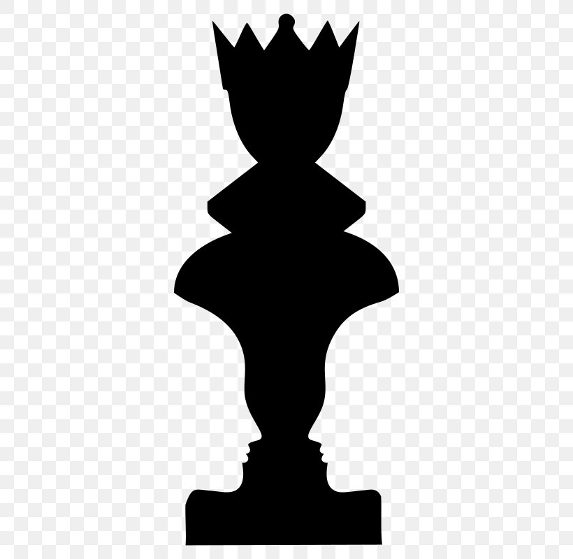 Chess Piece Queen White And Black In Chess Clip Art, PNG, 400x800px, Chess, Bishop And Knight Checkmate, Black And White, Chess Piece, Dark Chess Download Free