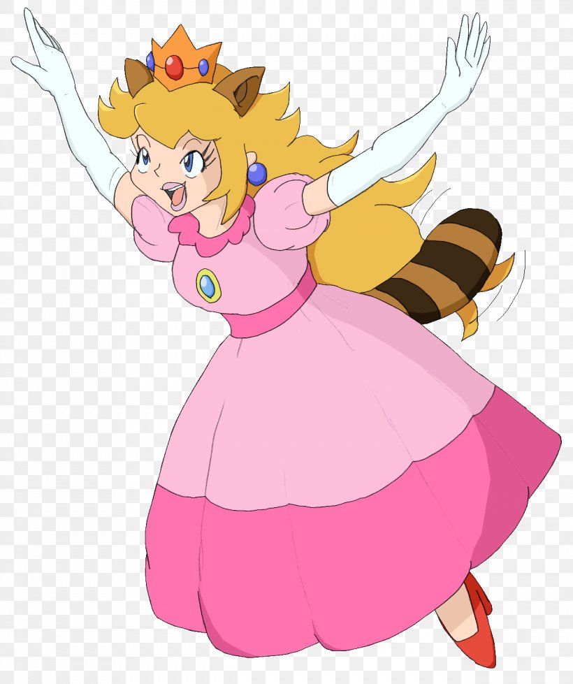 Princess Peach Super Mario 3D Land Raccoon Super Mario Bros., PNG, 1271x1518px, Watercolor, Cartoon, Flower, Frame, Heart Download Free