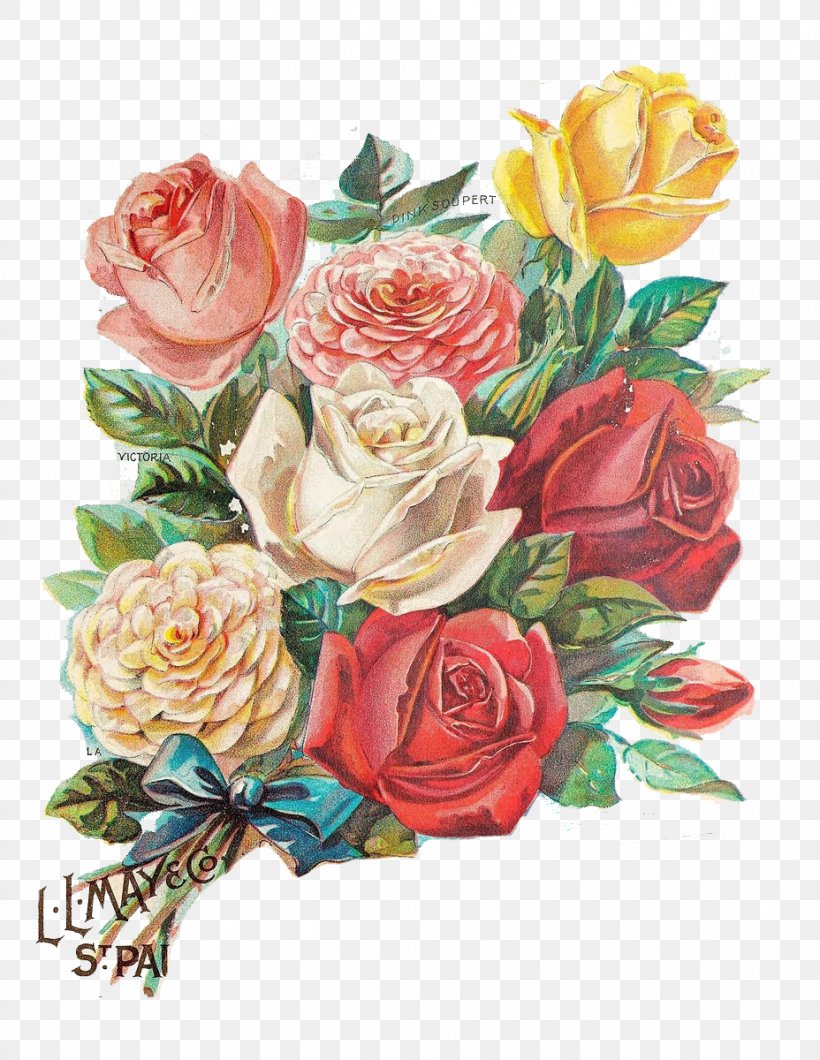 Rose Flower Illustration, PNG, 928x1200px, Rose, Artificial Flower, Cut Flowers, Decoupage, Floral Design Download Free