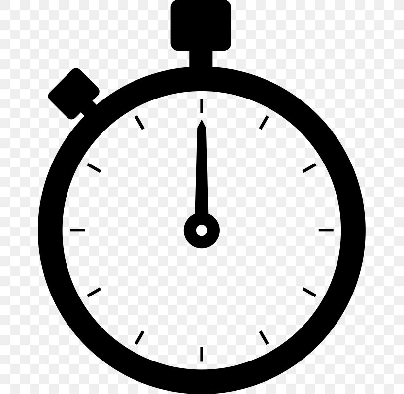 Stopwatch Timer Clip Art, PNG, 665x800px, Stopwatch, Area, Black And White, Chronograph, Chronometer Watch Download Free