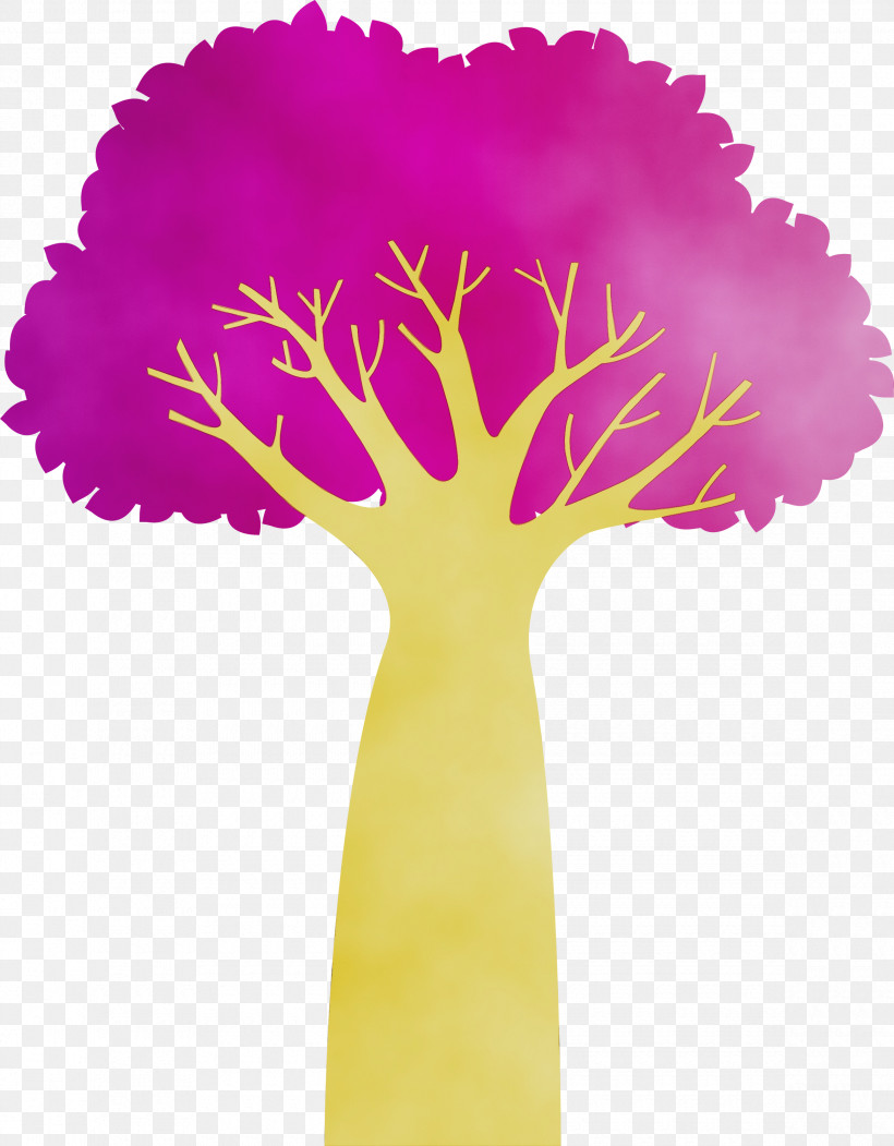 Tree Meter Flower Petal Pink, PNG, 2340x3000px, Cartoon Tree, Abstract Tree, Flower, Hm, Leaf Download Free