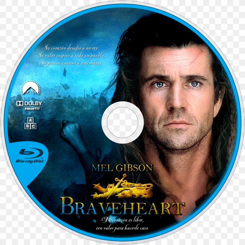 Mel Gibson Braveheart Blu-ray Disc Ultra HD Blu-ray 4K Resolution, PNG, 1000x1000px, 4k Resolution, Mel Gibson, Album Cover, Bluray Disc, Braveheart Download Free