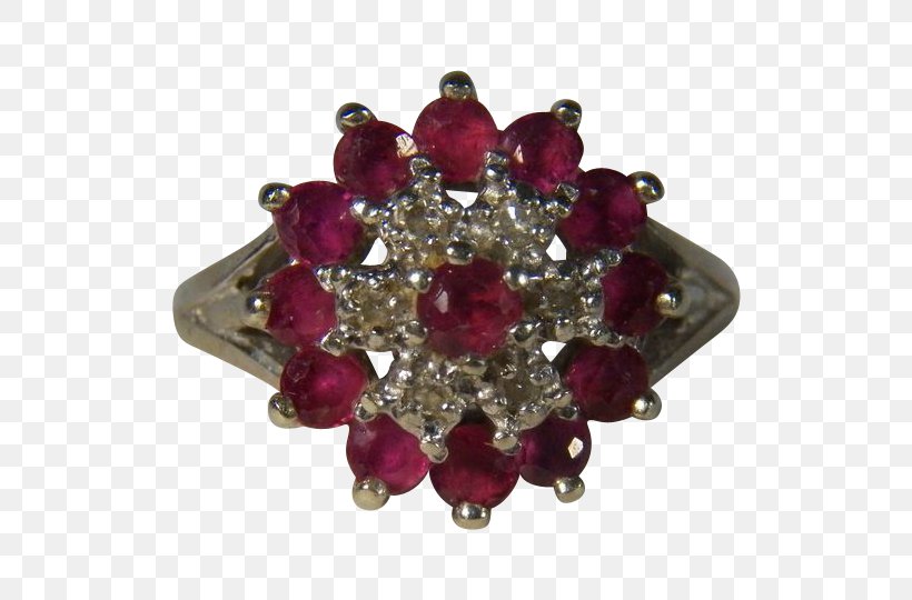 Ruby Brooch Jewellery Diamond Magenta, PNG, 540x540px, Ruby, Brooch, Diamond, Fashion Accessory, Gemstone Download Free