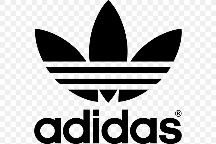 Adidas Originals T-shirt Foot Locker Logo, PNG, 560x545px, Adidas, Adidas Originals, Adolf Dassler, Area, Black And White Download Free