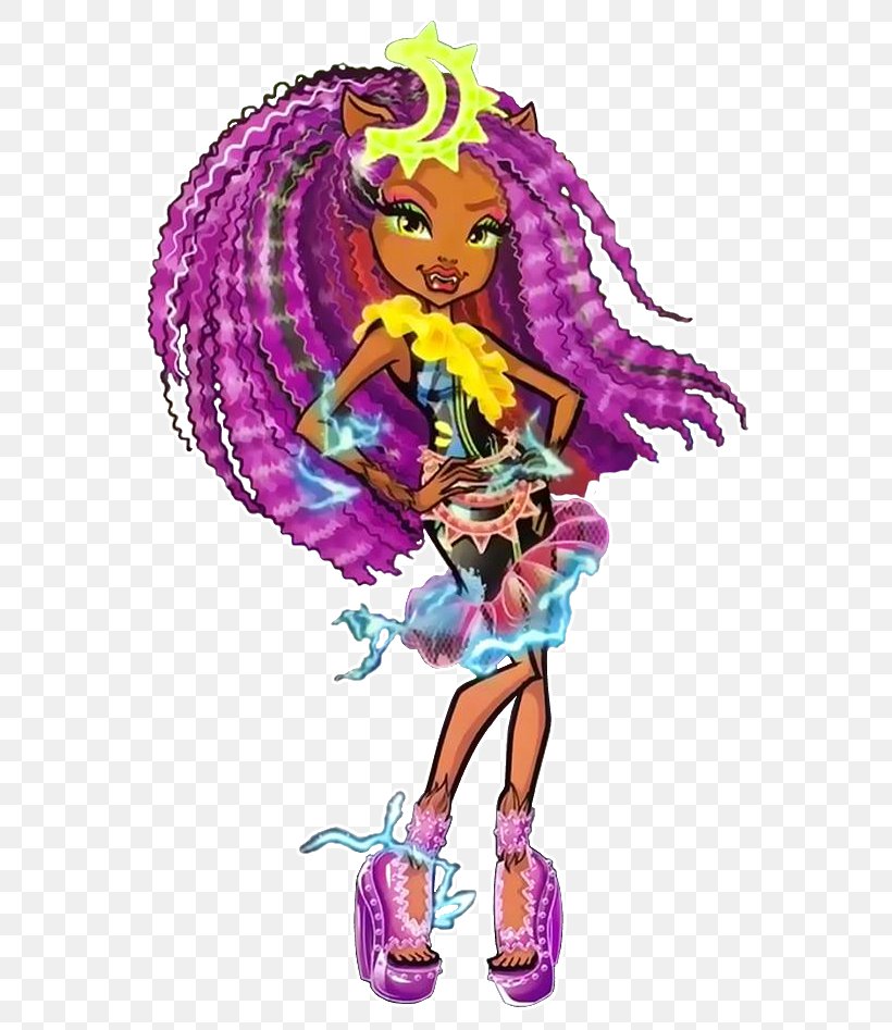 Monster High Doll Electrified Clawdeen Wolf, PNG, 582x947px, Monster High, Art, Barbie, Bratz, Clawdeen Wolf Download Free