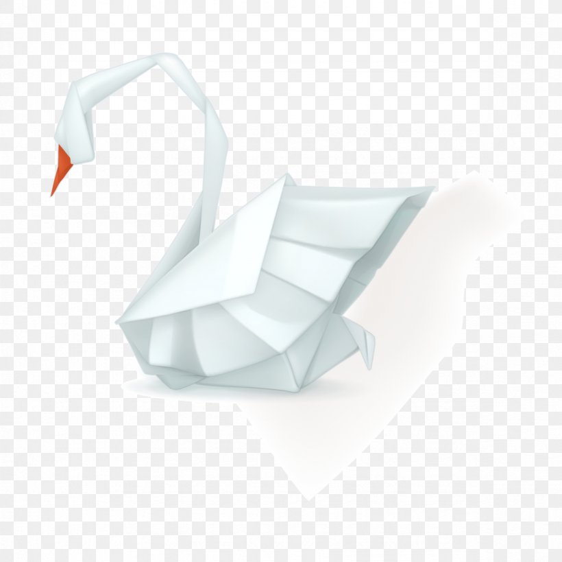 Paper Cygnini, PNG, 1181x1181px, Paper, Cygnini, Designer, Origami, White Download Free