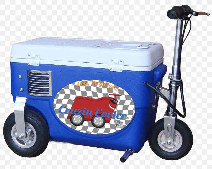 Scooter Ride-on Cooler Electric Vehicle Cruzin Cooler Coolagon, PNG, 1500x1200px, Scooter, Battery Electric Vehicle, Camping, Cooler, Coolest Cooler Download Free