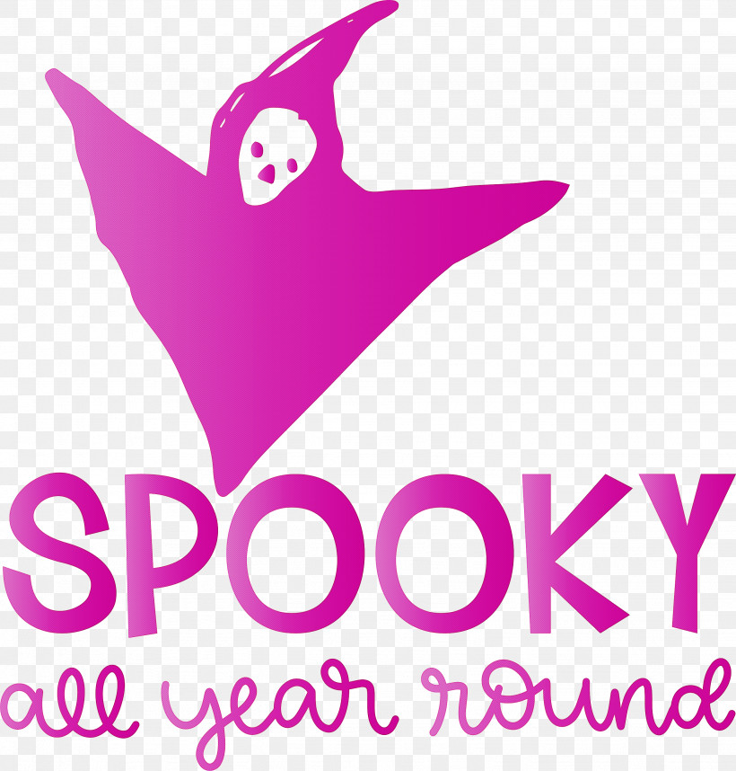 Spooky Halloween, PNG, 2866x3000px, Spooky, Geometry, Halloween, Line, Logo Download Free