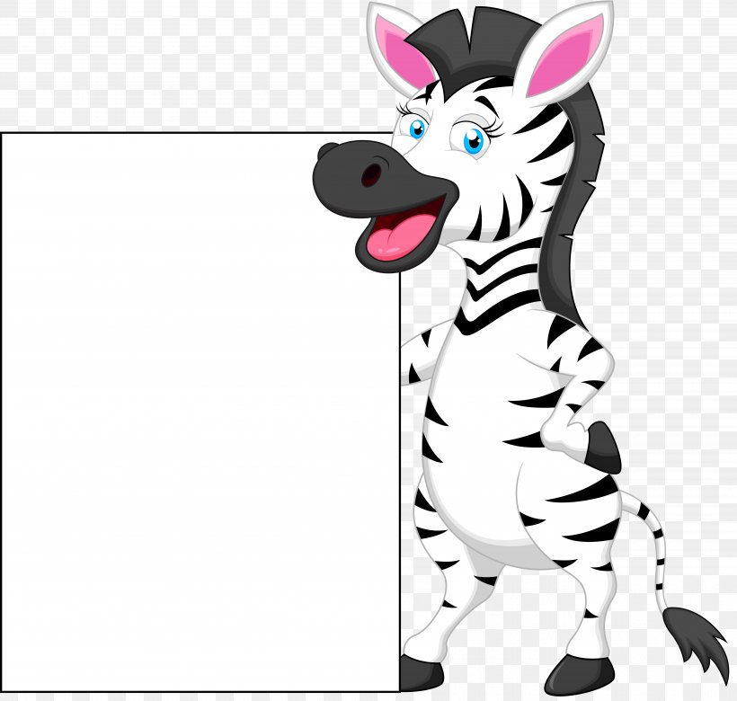 Zebra Cartoon Clip Art, PNG, 5252x5000px, Zebra, Animal Figure, Animation, Carnivoran, Cartoon Download Free