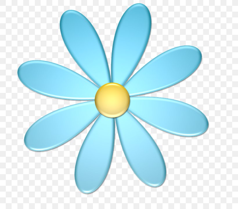 Blue Yellow Clip Art, PNG, 720x720px, Blue, Aqua, Drawing, Flower, Petal Download Free